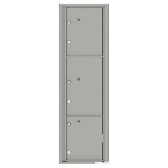 4C16S-3P - 3 Parcel Doors Unit - 4C Wall Mount Max Height