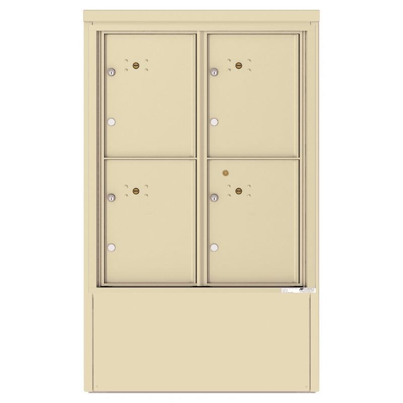 Load image into Gallery viewer, 4CADD-4P-D - 4 Parcel Lockers - 4C Depot Mailbox Module
