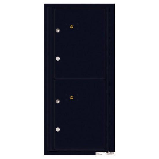 4CADS-2P - 2 Parcel Doors Unit - 4C Wall Mount ADA Max Height