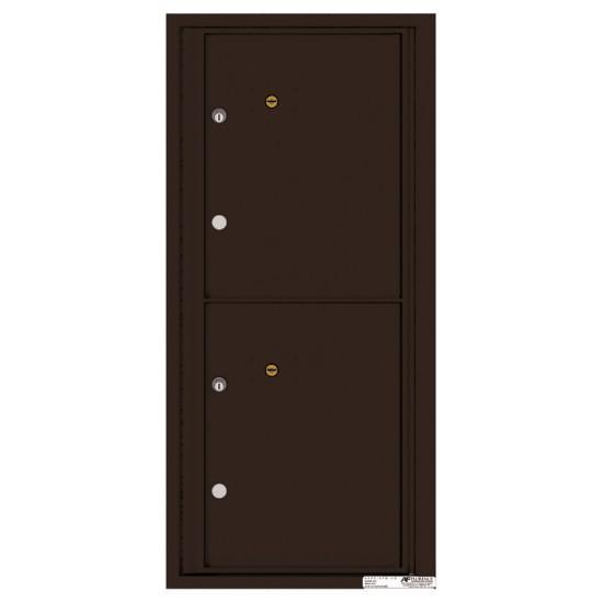 Load image into Gallery viewer, 4CADS-2P - 2 Parcel Doors Unit - 4C Wall Mount ADA Max Height
