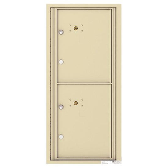 4CADS-2P - 2 Parcel Doors Unit - 4C Wall Mount ADA Max Height