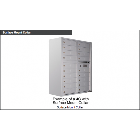 Load image into Gallery viewer, 4C16S-3P - 3 Parcel Doors Unit - 4C Wall Mount Max Height
