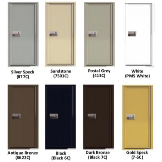 MPC-GS - MyPackageConcierge® for Single Family Homes - Carrier Neutral Package Delivery Box - In Gold Speck Color