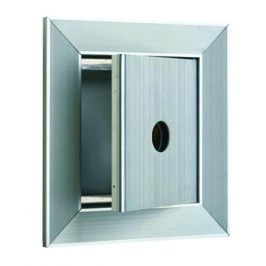 KKA - Key Keeper (Key Lock Box) - Loose and Recess Mounted - With Postal Lock Prep - Anodized Aluminum Finish