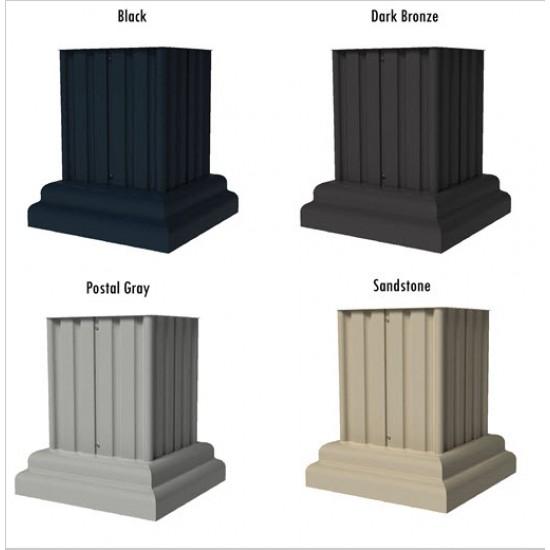 Load image into Gallery viewer, VOGUEP114 - Classic Decorative Pillar Pedestal Cover for 8T6, 13, and 16 Door 1570 Model CBU&#39;s and all 1590 Model CBU&#39;s
