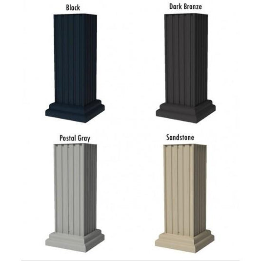 VOGUEP128 - Classic Decorative Pillar Pedestal Cover for 4T5, 8, and 12 Door 1570 Model CBUs